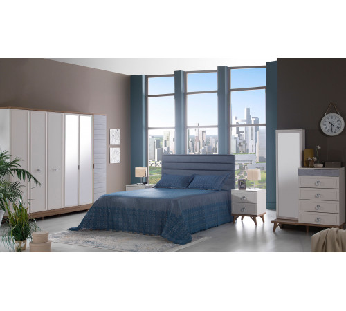 Шкаф платяной Мавенна (Mavenna) 6-х дверный