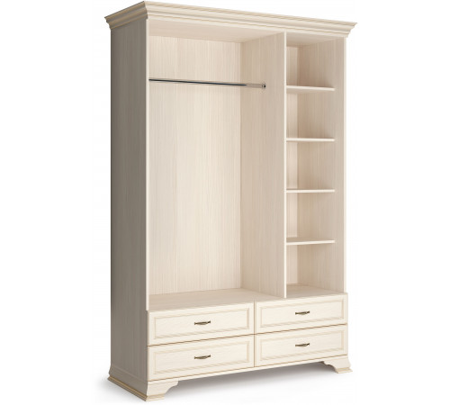 Шкаф Сиена 3-х дверных (Бодега Белый)